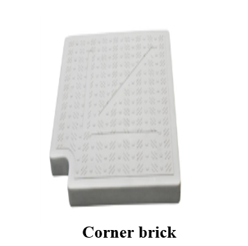 Corner brick