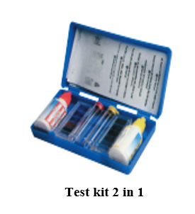 Test kit 2 in 1