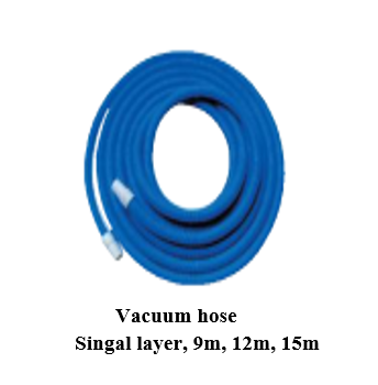 Vacuum hose Singal layer, 9m, 12m, 15m