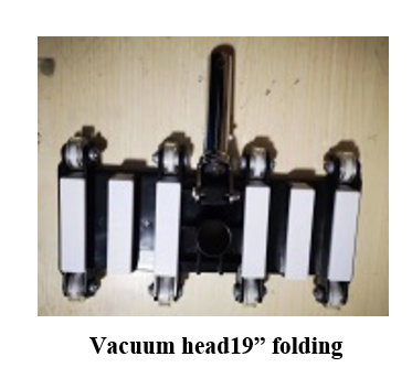 Vacuum head19” folding