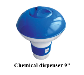 Chemical dispenser 9”